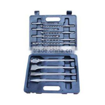 13pcs Electric Hammer Drill Bit and Chisel Set