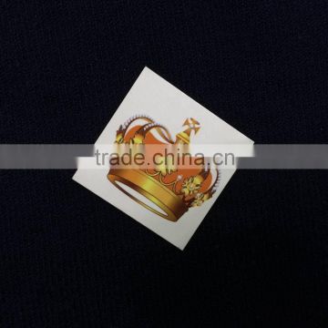 Crown Design Temporary Tattoo Sticker