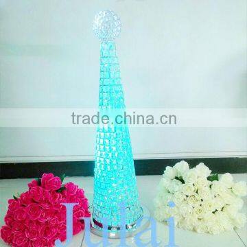 Wholesale Crystal ball centerpieces with light for wedding or party