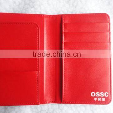 Plaro Personalized Travel Leather Passport Leather Card Holder