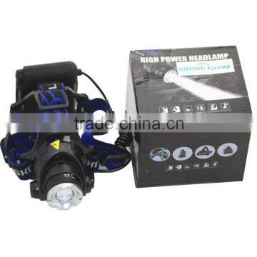 1200Lm Waterproof XML T6 Zoom LED Headlight Headlamp Head Lamp Light Zoomable Adjust Focus For Bicycle Camping Hiking photo-6