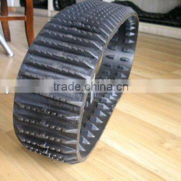 Small robot rubber track,wheelchair rubber track