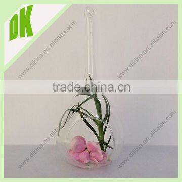 //Materials: Terrarium, Air Plant, Hanger, Borosilicate, Glass, Airplant,//glass Water Drop Decoration photo-3