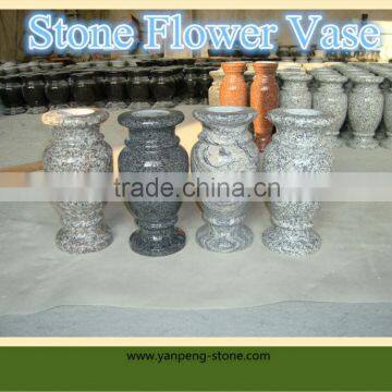 granite flower vase