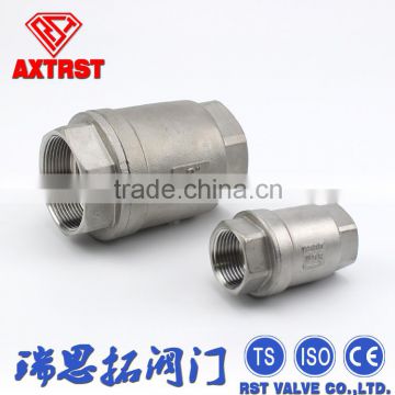 Threaded Water Stainless Steel Vertical Check Valve for Pipeline