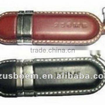 OEM Leather Thumbdrive Usb Flash Drive
