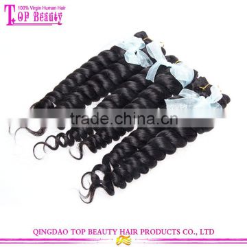 100% hand tied virgin indian remy hair weft unprocessed indian hair extension natural hair extensions