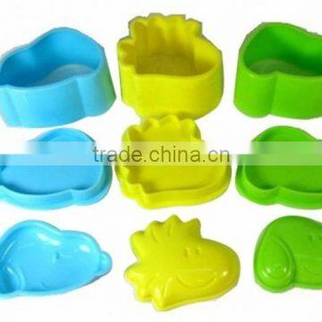 3pcs Bento Rice Roll Maker Set of Animal Shaper