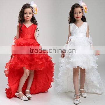 new children's princess dress flower girl dress costumes performing costumes dress of the girls