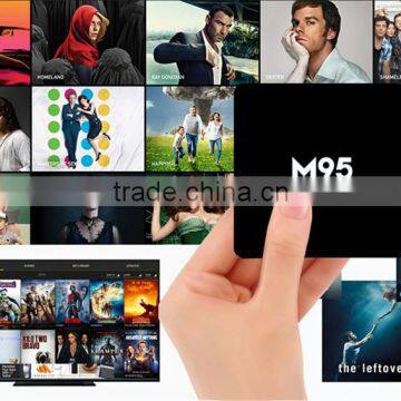 2016 Newest M95 X9 S905 1G 8G Android 5.1 4K TV BOX 2.4G WIFI Bluetooth KODI 16.0 LED