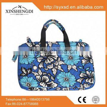 Wholesale Fancy Oem Eco Pattern Cotton Quilted Marco Polo Laptop Bag photo-4