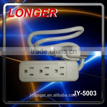 Hot sale high quality US 3+ extension line socket power strip 10-16A 220-250V