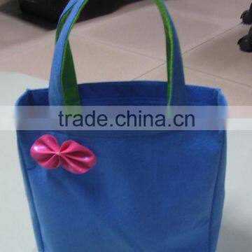 Fashion felt beauty bag/ tote bag/shopping bag