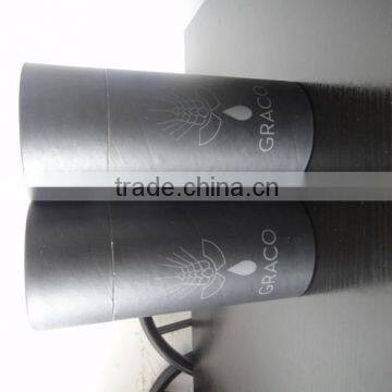 Wholesale Fashion Black Paper Tube With Lid photo-2