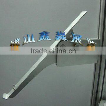 The exhibition booth exhibition shelf aluminum frame than the shelf plate bracket