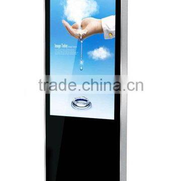 Floor standing 42inch apple style HD advertising lcd screen electronic display for promotion