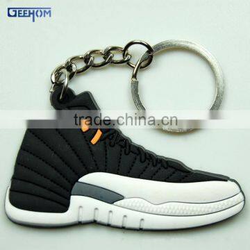 3d air max racing shoes shape rubber handmade keychain