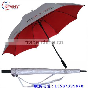 double golf umbrella auto open straight umbrella UV protect umbrella made by chinese umbrella manufacturer main produce umbrela