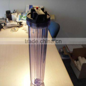 Transparent Filter Housing/high Quality Plastic Water Filter Housing 10" Clear photo-4