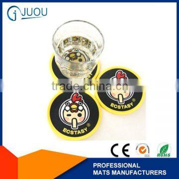 2016 New Products Pvc Rubber Promotional Coaster photo-2