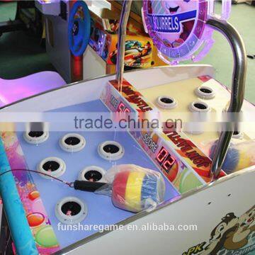 Funshare 2015 New Arcade Kids Coin Operated Hit Hammer Arcade Game Machine