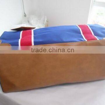 Fashion Denim Blue Canvas Duffel Bag photo-5