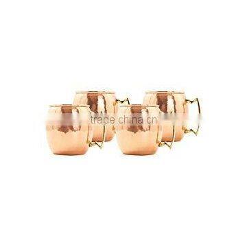 Old Dutch Solid 16 oz.Nickel Lined Hammered Moscow Mule Set of 4/ mugs wholesale/personalized mugs/Moscow mule/ Copper Mug/Brass