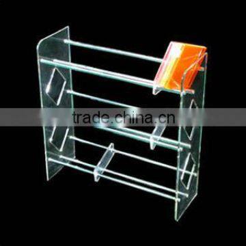 Clear Acrylic CD display / holder DVD stand