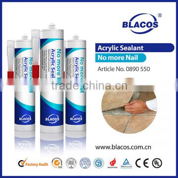 High Quality Non Toxic msds for adhesive glue acrylic