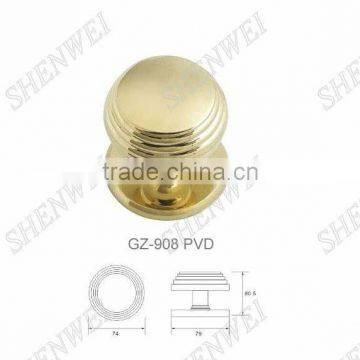 GZ-908 PVD zinc alloy door knob door handle