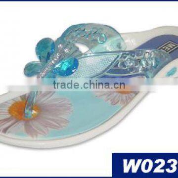Clear Women Plastic Jelly Shoe Sandal