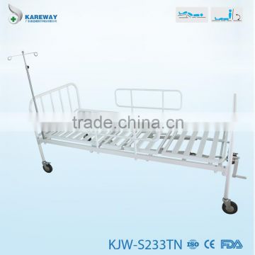 Steel folding double shake surgical hospital bed equipments factory