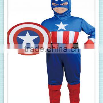 Children's Halloween Costumes Boys Captain America Costume Kids Cosplay Steve Rogers Costume