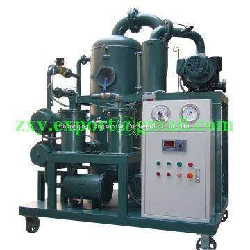 Double-Stage High Vacuum Transformer Mineral Oil Purifier