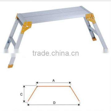 folding alunium platform ladder