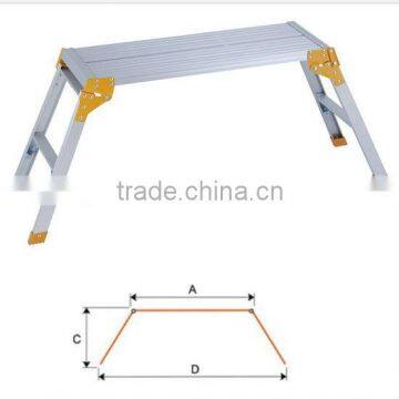 Folding Alunium Platform Ladder