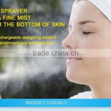 Colorful nano facial steamer moisturizing skin deeply nano facial steamer