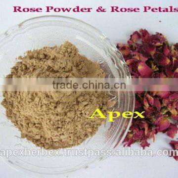 Rosa Centifolia TBC / Rose Petals T Cut / Pink Red Rose Powder / Rosa Centifolia Petals