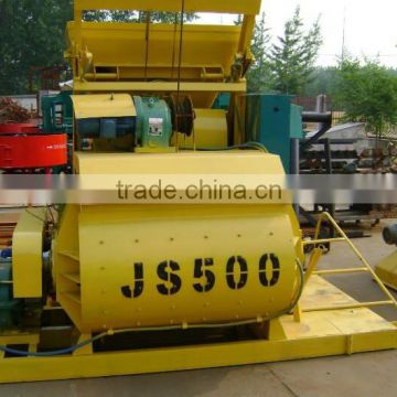 Large concrete mixer JS500 for sale brick machinery use concrete mixer