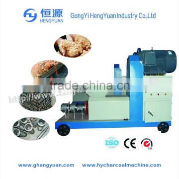 hexagon briquettes charcoal briquette making machine