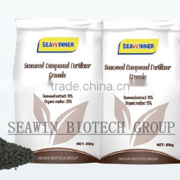 NPK COMPOUND GRANULAR CHINESE MANUFACTURER SEAWEED EXTRACT