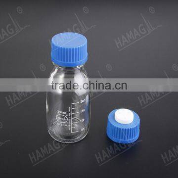 250ml Reagent Bottle mobile phase glass bottle for solvent