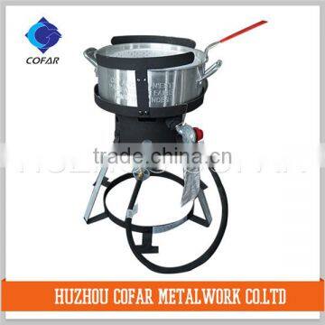 High quality professional electric chicken fryer machine