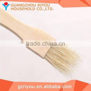 High Quality Round Bbq Grill Wooden Handle Brush photo-4