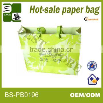 Export Japan full sizes art paper shopping bag made in China