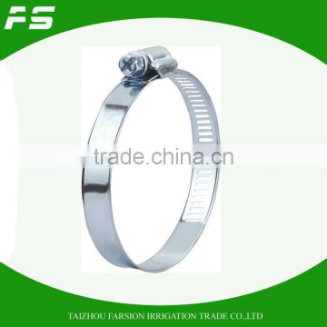 Perforated Band Ganvanised Steel Amercian Type Hose Clamp Zinc Plated