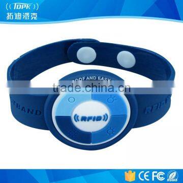 Sport pvc nfc wristband for swimming pool