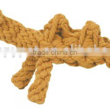 Handmade Animal Shape Dog Shape Cotton Rope Toy photo-6