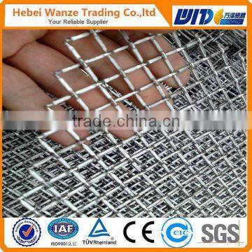 electro galvanized steel crimped wire mesh