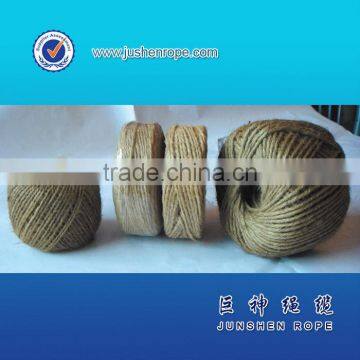 Natural high strength cheap 1mm jute twine wholesale